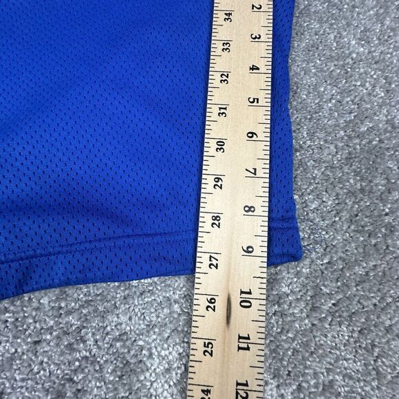 Nike Dri-Fit Basketball Shorts Mens XL Blue Knit Activewear Y2K Athletic Sports - Picture 3 of 8